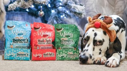 Festive Tails: Dogs loving Wagg’s Limited-Edition Christmas Treats!