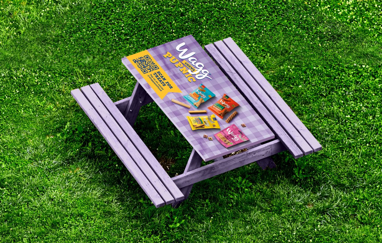Picnic table mockup
