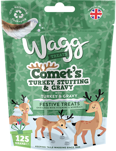 Wagg Comet's Turkey Stuffing & Gravy Dog Treats