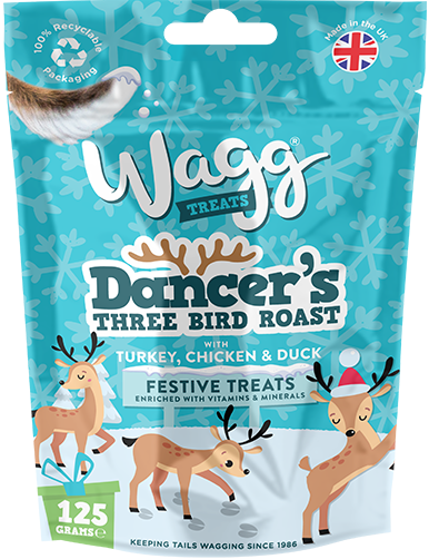 Wagg Dancer's Three Bird Roast Dog Treats