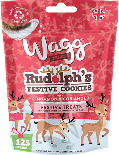 Wagg Rudolph's Festive Cookies Dog Treats