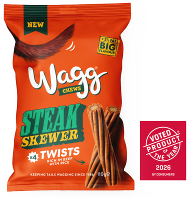 Wagg Chews Steak Skewer Twists