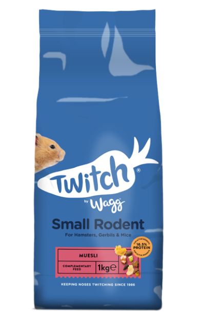 Twitch Small Rodent Muesli for Hamsters, Gerbils & Mice