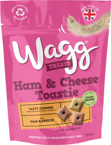 Wagg Ham & Cheese Toastie Dog Treats