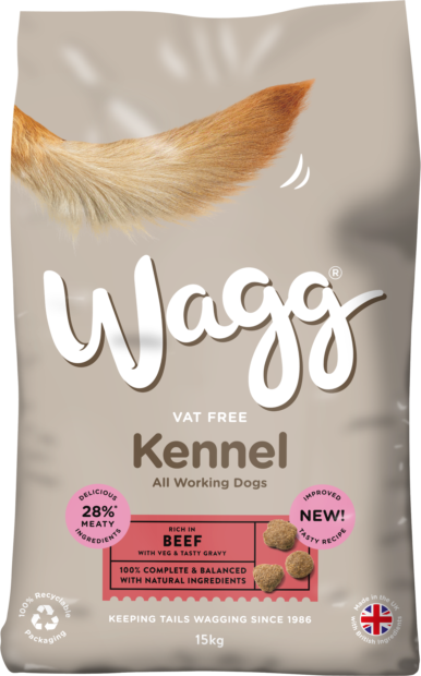 Wagg Kennel Dog Food with Beef & Veg