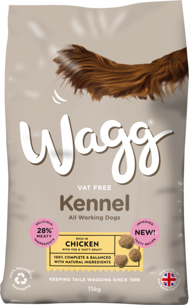 Wagg Kennel Dog Food with Chicken & Veg