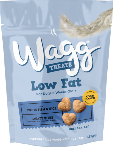 Wagg Low Fat White Fish & Rice Dog Treats