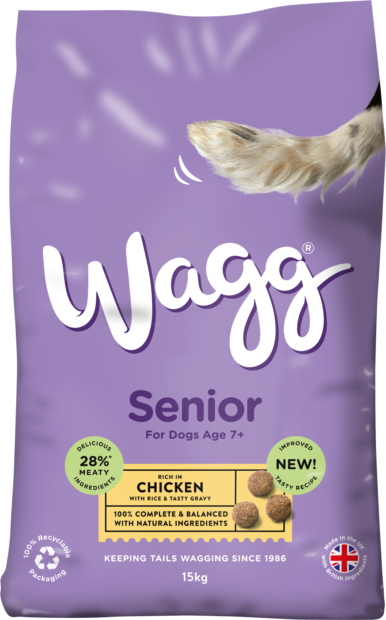 Wagg Senior Dog Food with Chicken