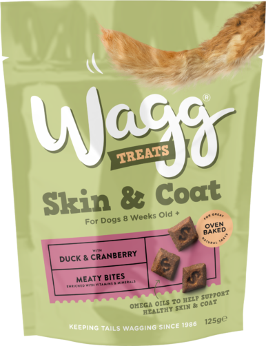 Wagg Duck & Cranberry Skin & Coat Dog Treats