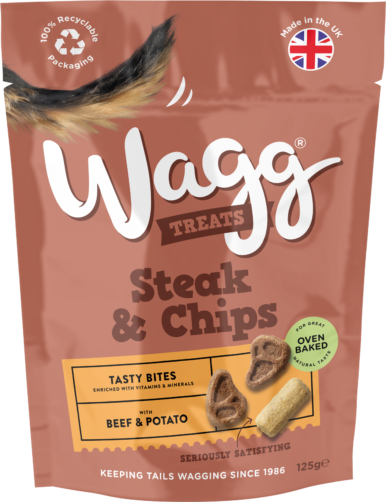 Wagg Steak & Chips Dog Treats