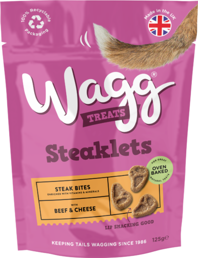 Wagg Beef & Cheese Steaklets Dog Treats