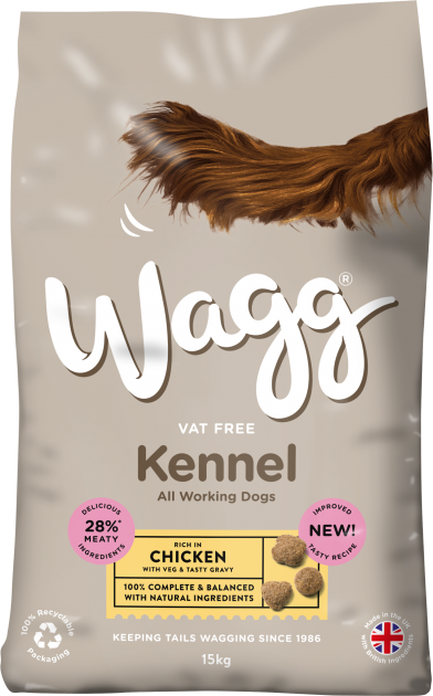 Wagg Kennel Dog Food with Chicken Veg Wagg Pet Foods